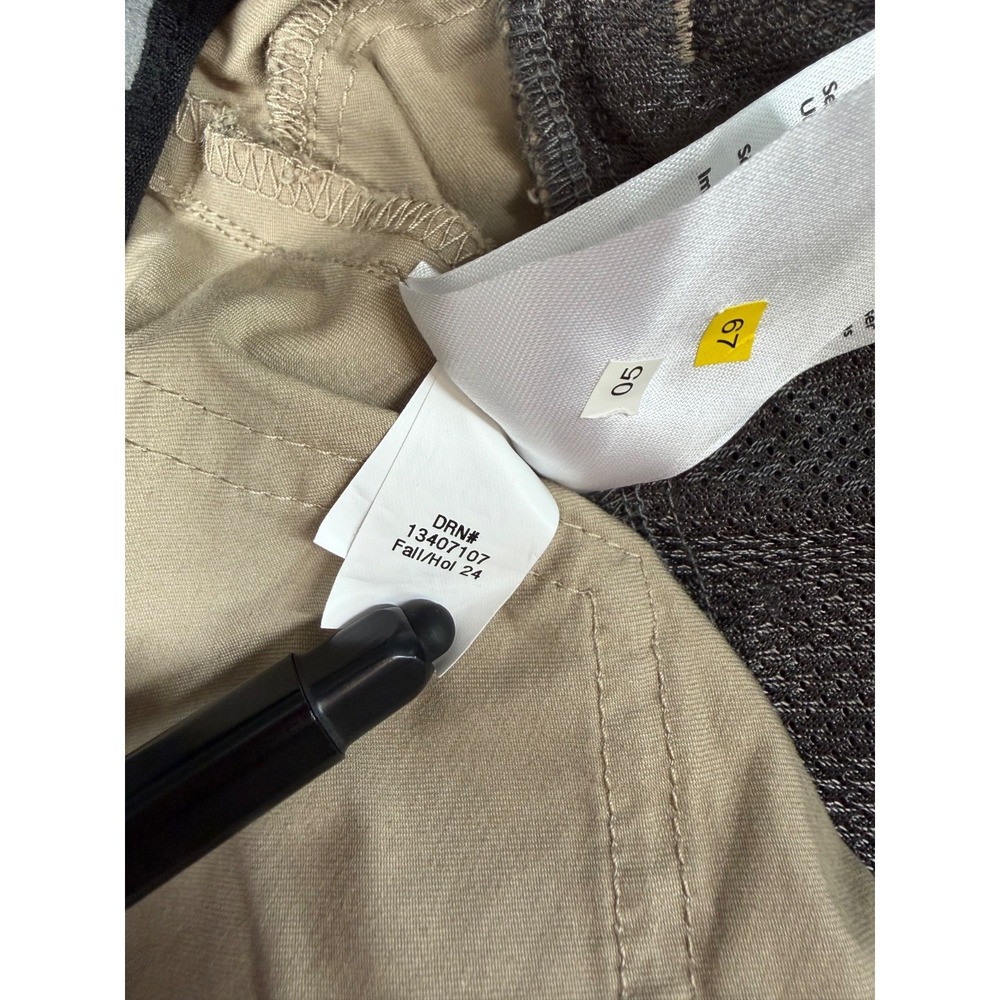 Eddie Bauer Voyager Flex Slim Fit Slim Leg 40x36 Khaki Tan Twill Pant 5 Pkt NWT - Picture 5 of 13